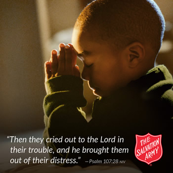 Pray with The Salvation Army